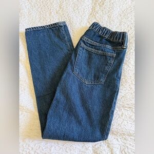 GAP Kids Blue Denim Pull-on Pants, Boys L (12-14)